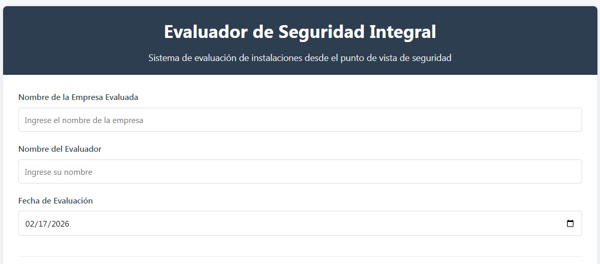 Evaluación instalación